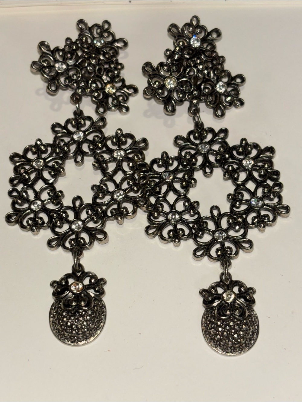 Vintage Barrera for Avon clip on earrings